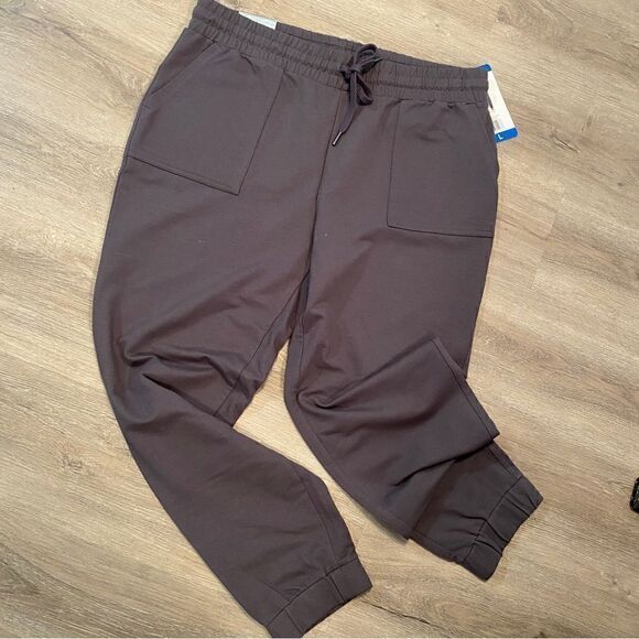 32 DEGREES COOL STEEL GRAY JOGGERS ATHLETIC PANTS L NWT - Picture 6 of 14